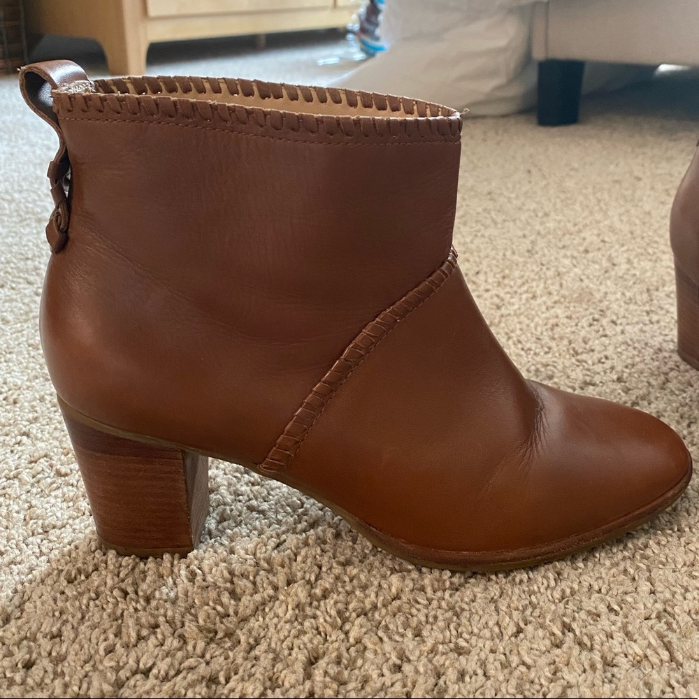 Jack Rogers Brown Leather Ankle boots/booties
